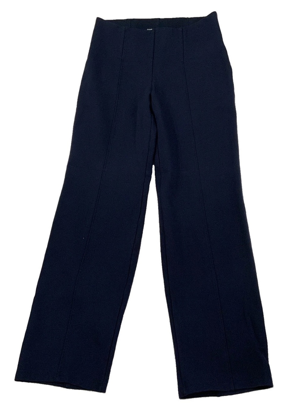Nygard SLIMS Women’s M Ponte Pants Navy Blue Slimming Stretch Capsule Wardrobe